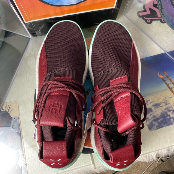 🆕 Adidas Harden Vol. 2 LS - Maroon Mint - Mens 13 - Picture 5 of 10